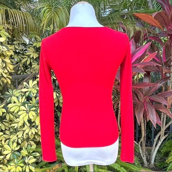 H&M Divided Ribbed Zip Down Top - Picture 7 of 8